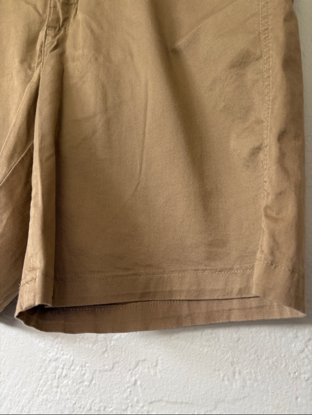 Riders by Lee Women’s Cotton Spandex Tan Flat Front Shorts 14 - Picture 3 of 7